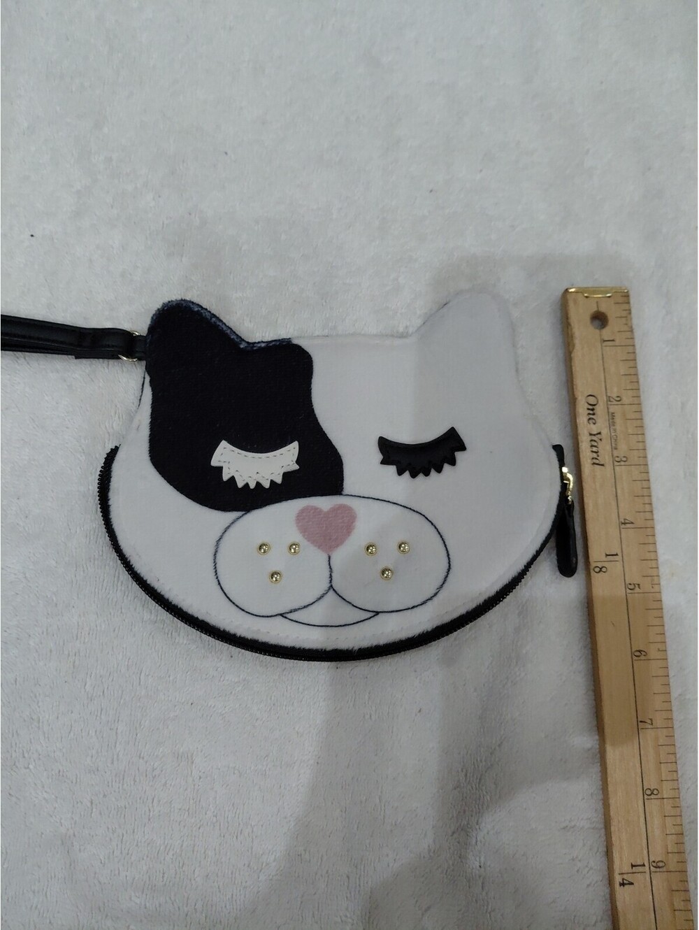 Betsy Johnson Cat Hand Purse - Picture 2 of 7